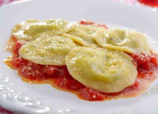 ravioli ricotta e spinaci