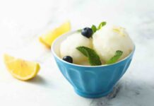 Sorbetto al limone, pronto in poche mosse sorbetto al limone