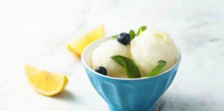 Sorbetto al limone, pronto in poche mosse sorbetto al limone