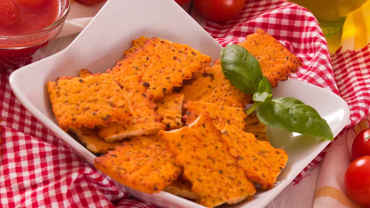 Cracker al pomodoro - RicettaSprint