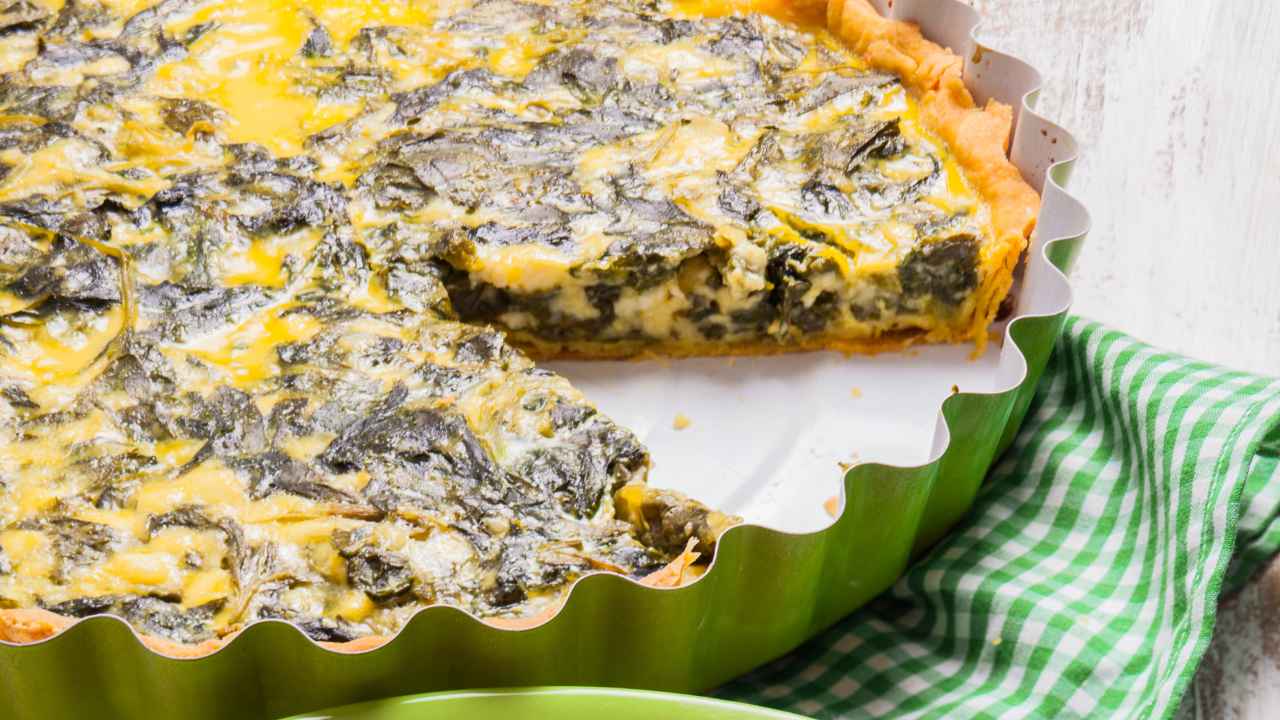 Crostata di spinaci - RicettaSprint