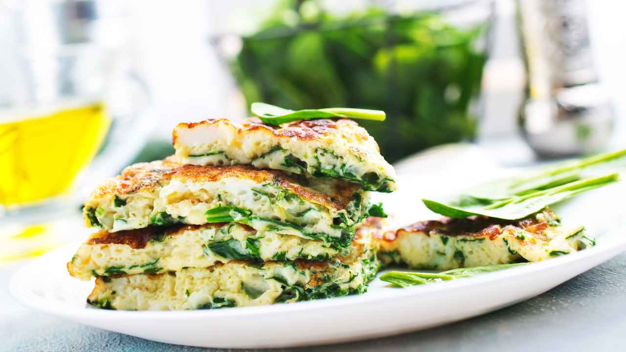 Frittata di spinaci - RicettaSprint