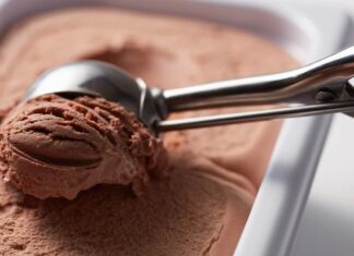 Gelato al cioccolato lattosio free… e senza gelatiera Gelato al cioccolato senza lattosio - RicettaSprint