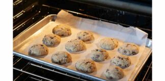 cookie al cioccolato e mandorle