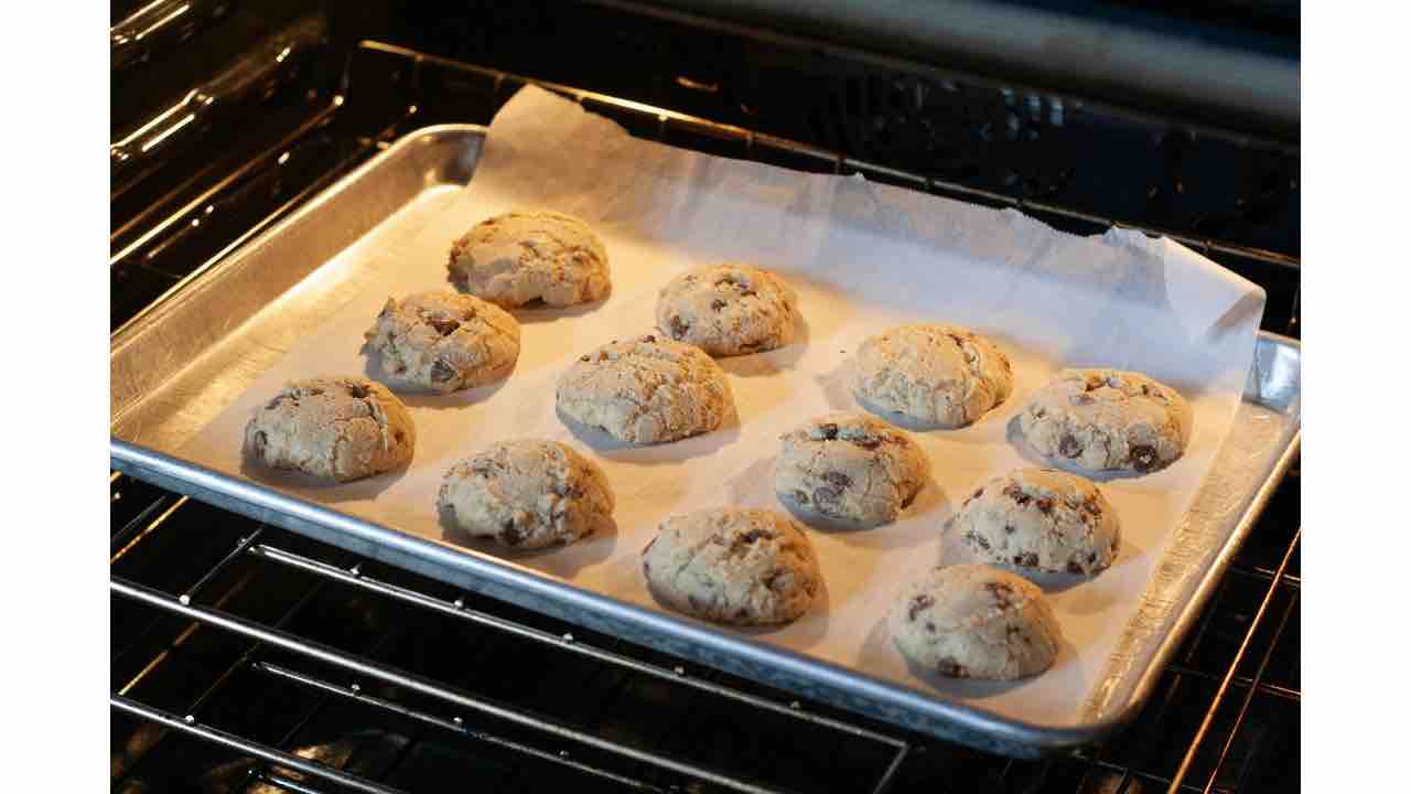 cookie al cioccolato e mandorle