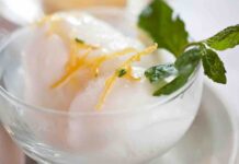Preparo un sorbetto al limone meglio di quelli del ristorante, tutto al naturale super buono sorbetto al limone