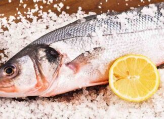 spigola al sale