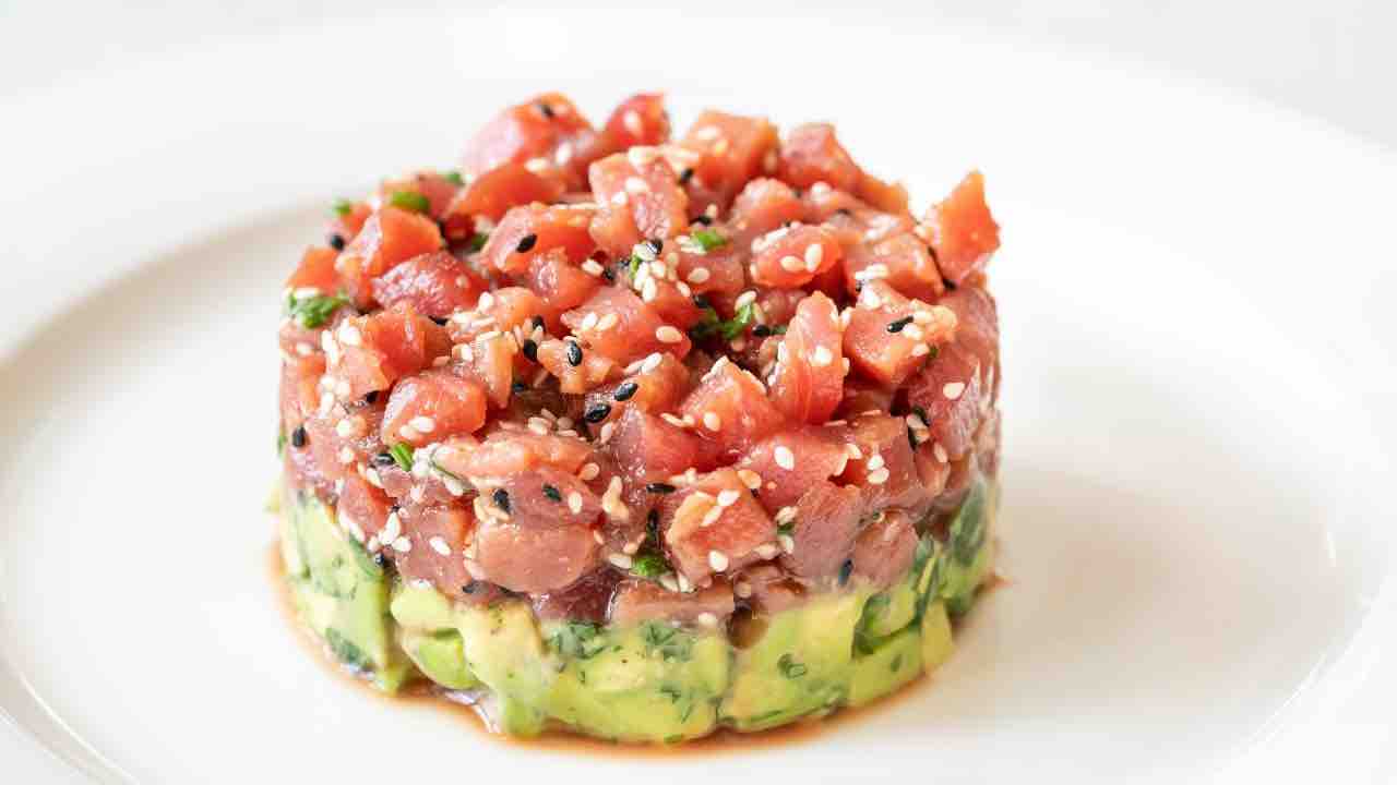 tartare di tonno