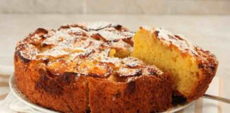 Preparo una torta di mele come quella che faceva mia nonna, umida dolce e super buona torta di mele della nonna