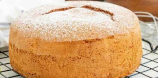 Torta all’acqua a colazione, poche calorie e ti gratifichi TORTA ALL'ACQUA