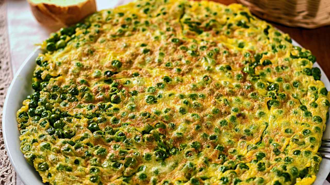 Frittata di piselli - RicettaSprint