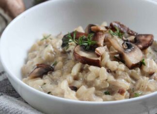 Risotto ai funghi - RicettaSprint