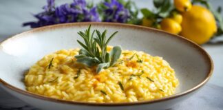 Risotto al limone: la cremosità agrumata che conquista al primo assaggio Risotto al limone - RicettaSprint
