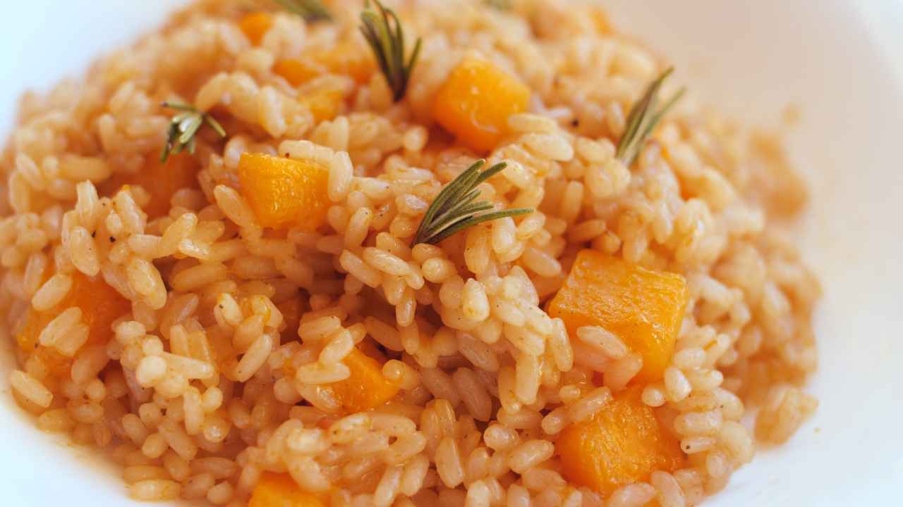 Risotto alla zucca - RicettaSprint