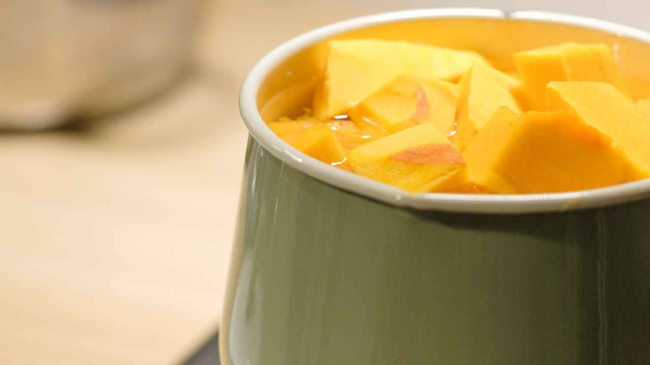 Usare acqua di cottura della zucca - RicettaSprint