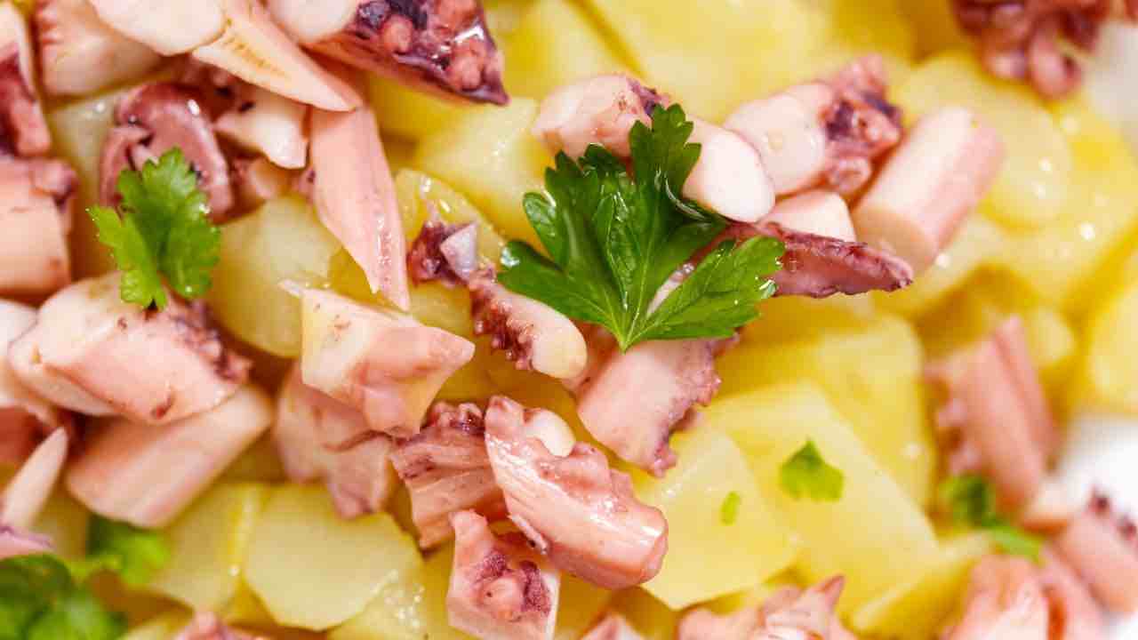 insalata di polpo e patate