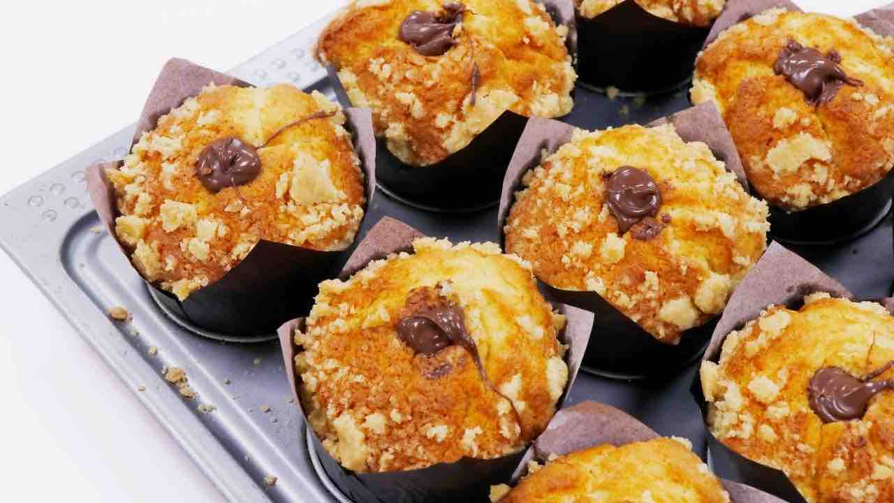 muffin alla nutella