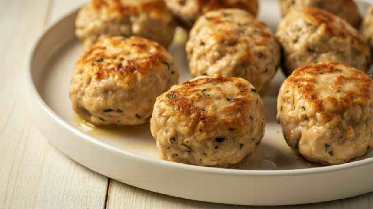 polpette di pollo