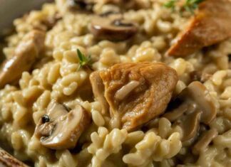 Risottino favoloso ai funghi porcini, la ricetta infallibile risotto ai funghi