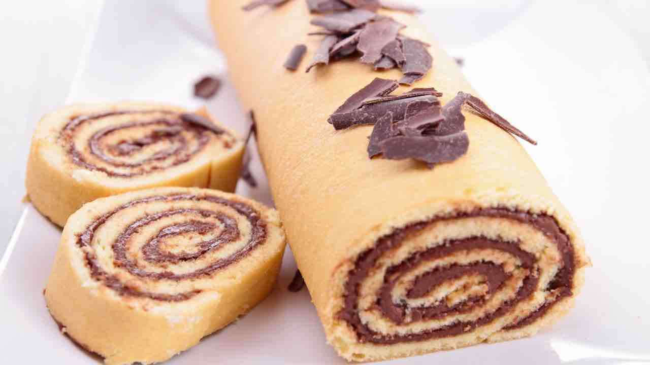 rotolo alla nutella gluten free