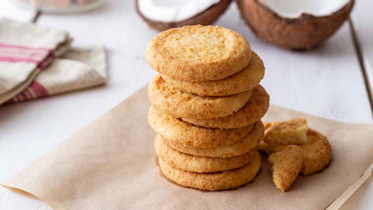 Biscotti al cocco - RicettaSprint