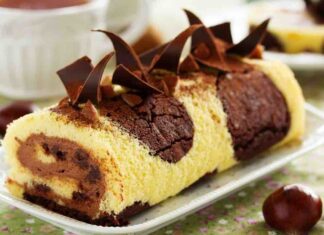 rotolo al cioccolato