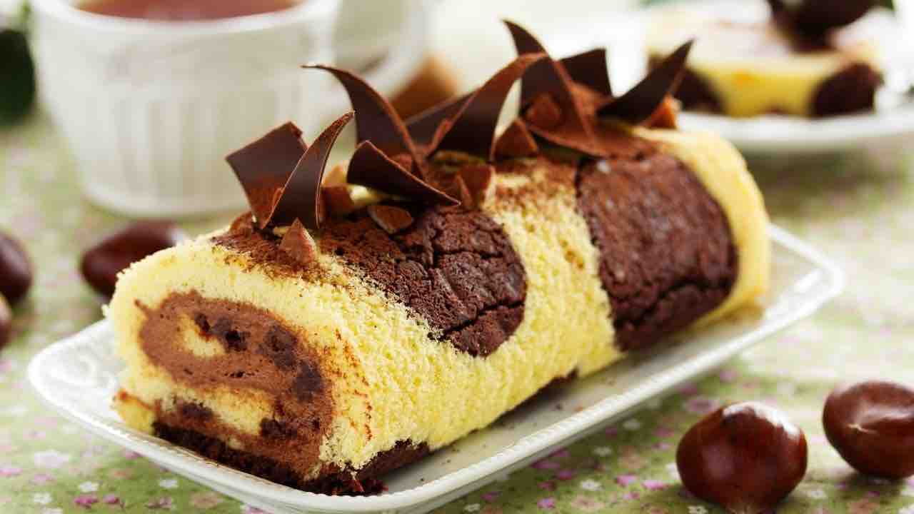 rotolo al cioccolato
