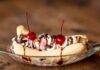 Banana split fatta in casa, altro che in gelateria banana split