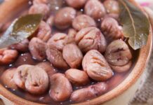 Castagne bollite, come le mangia sempre mia nonna, sono morbidissime castagne bollite