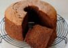 chiffon cake al cioccolato
