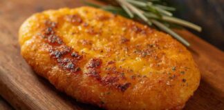 Sono cotolette di zucca al forno, super leggere. Non le provi almeno una volta? cotoletta di zucca
