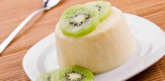 panna cotta senza kiwi