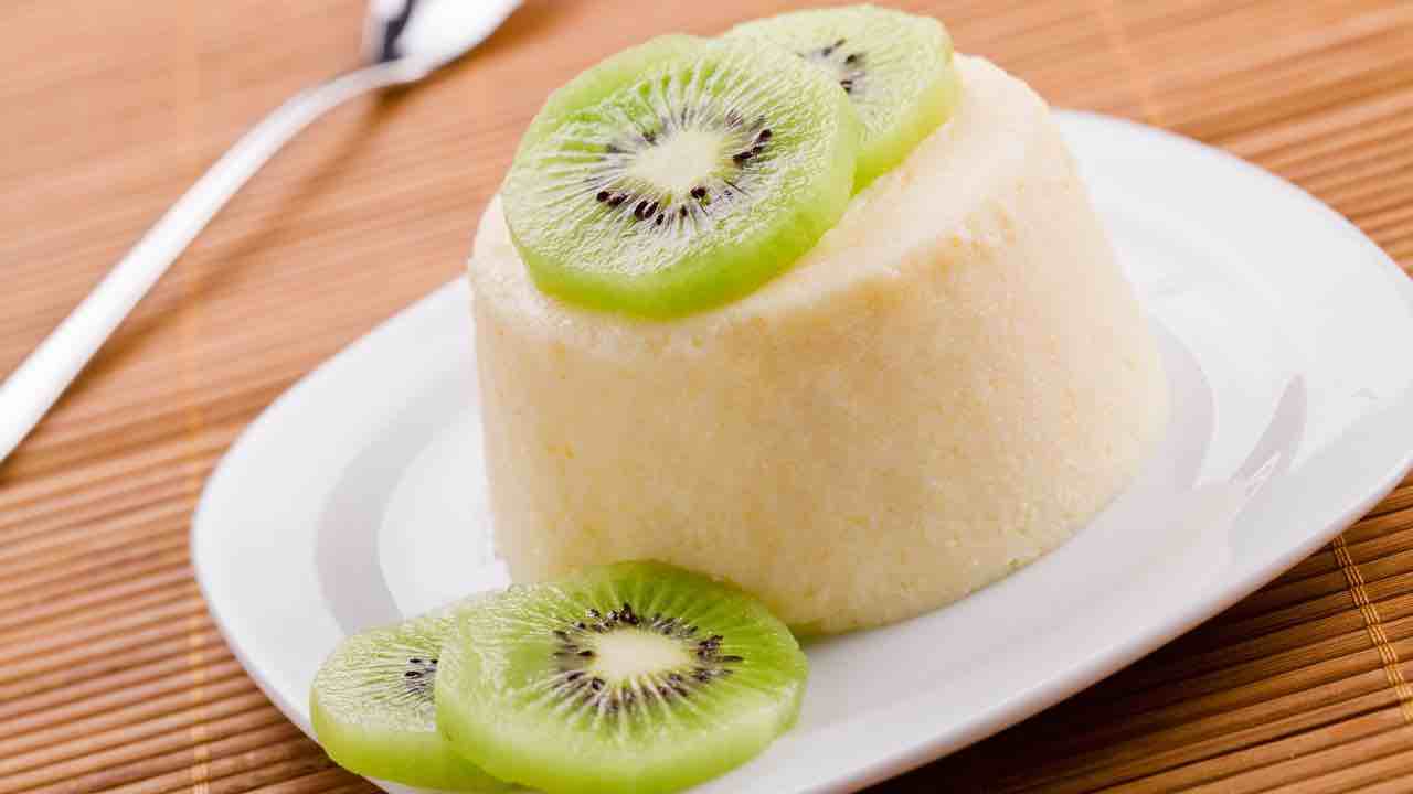 panna cotta senza kiwi