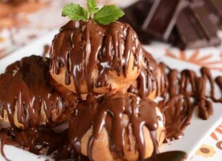 profitterol alla nutella