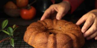 torta di cachi
