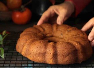torta di cachi