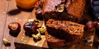 Torta di castagne fatta in casa torta di castagne
