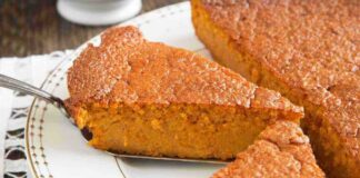 Torta alla zucca 4 ingredienti, dolce e leggerissima torta di zucca 4 ingredienti