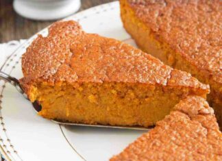 Torta alla zucca 4 ingredienti, dolce e leggerissima torta di zucca 4 ingredienti