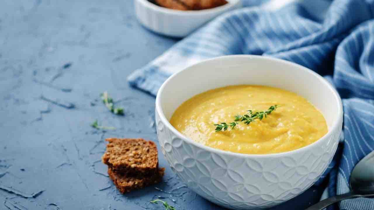 vellutata ceci e fagioli